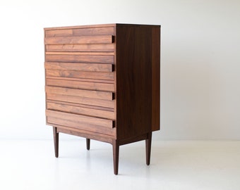 Mid Century Modern Walnut Dresser