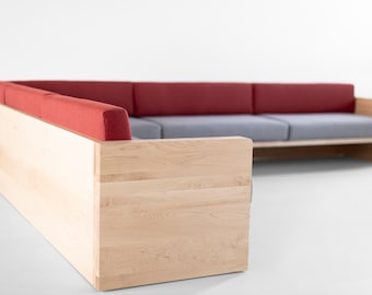 The Selvi Sectional in Maple