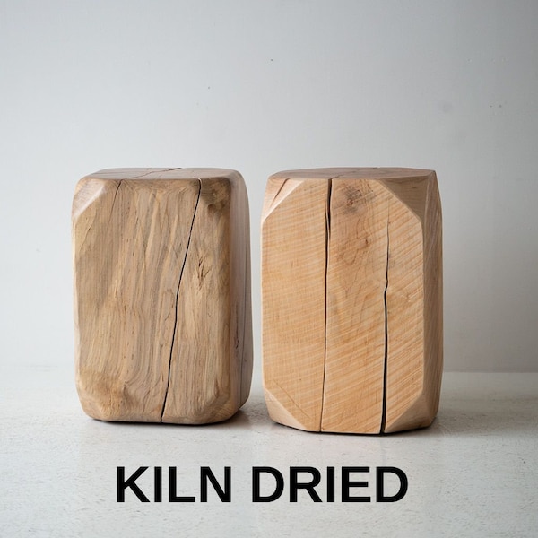 Modern Wood Stool - The Dublin