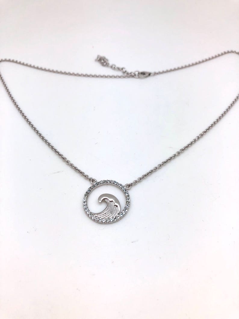 Sterling Silver Minimalist Topaz Necklace \u2022 Delicate Topaz Pendant \u2022 Dainty Silver Necklace \u2022 Thin Silver Necklace \u2022 Charm Necklace