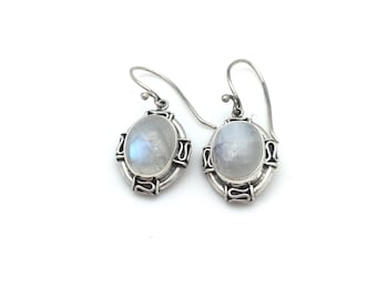 Bali Moonstone Earrings