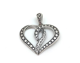 Sterling Silver Heart Pendant