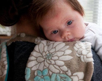 Burp Cloth - Covers Both Shoulders!