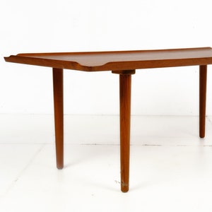 Coffee table living room, teak, Denmark, demountable, vintage, 60s