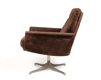 Cor Sedia Lounge Chair by Horst Brüning, 1966, Brown corduroy
