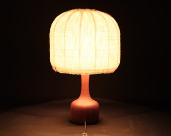 Desk lamp vintage teak mid-century denmark