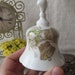 Vintage Bell, Fine Bone China Bell, Vintage Collectible Porcelain Bell ...