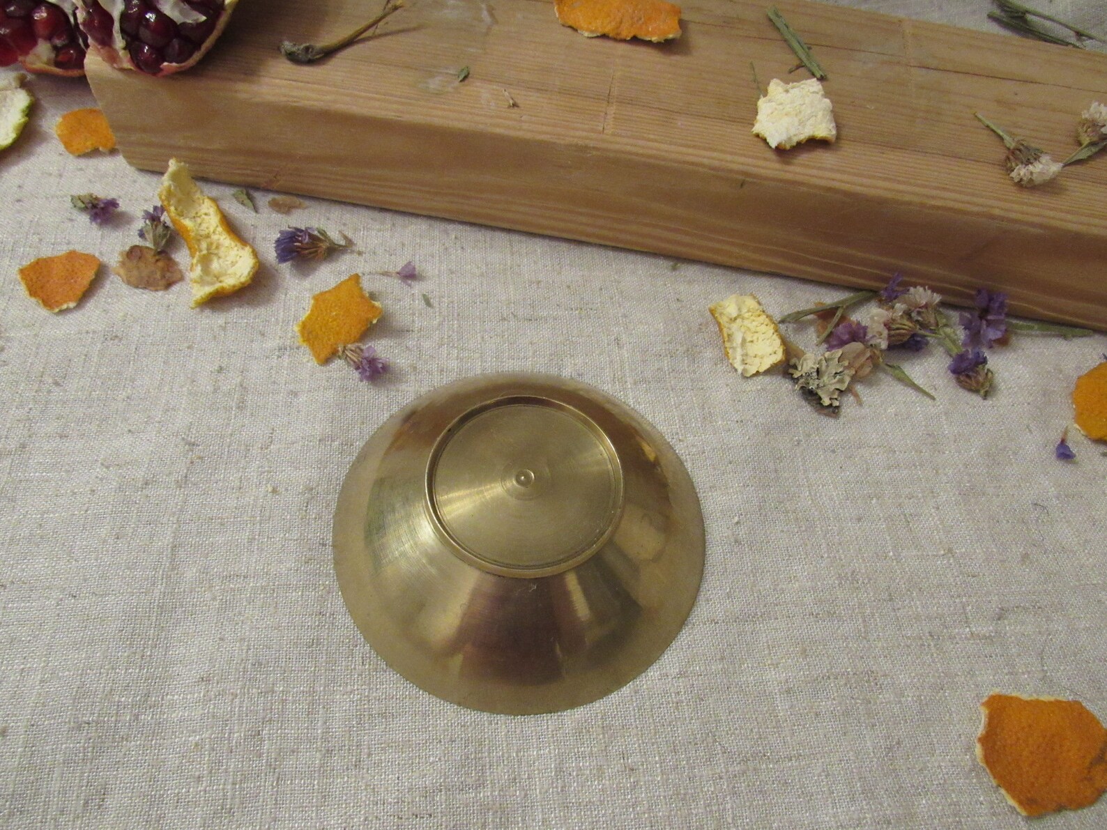 Vintage Brass Small Dish Bowl Jerusalem Menorah Israel Hebrew Etsy