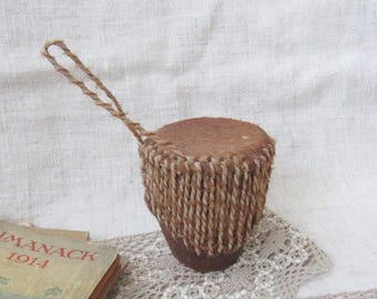 AFRICAN DRUM, Goat Animal Drum, Musical Instrument, urban elegance