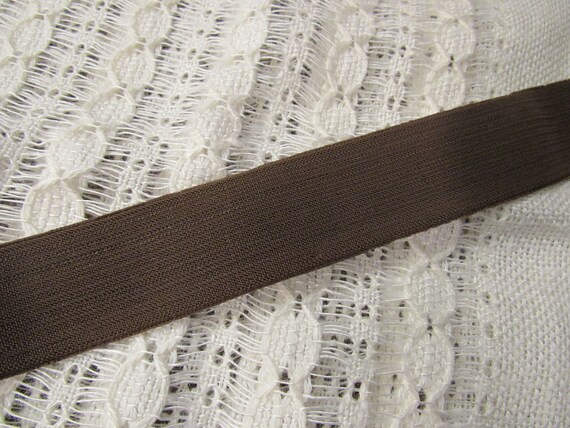 Vintage rubber belt, woman elastic rubbery belt - image 4