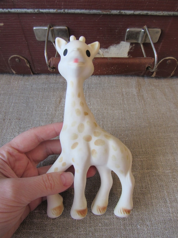 Pouet Vintage Sophie La Girafe Vulli - Ancien, Caoutchouc - Très Bon état