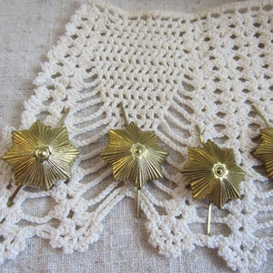 8 pins militair, stervormige spelden, vintage badges in legerstijl