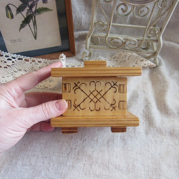 Plywood Jewelry Box Etsy