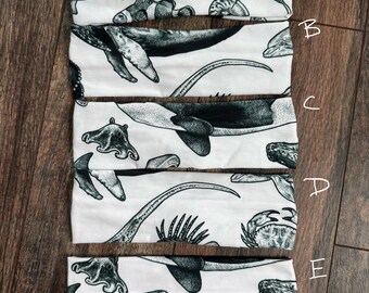 Marine life headband, marine biologist headband, whale headband, shark headband, octopus headband, fish headband, ocean headband, beach