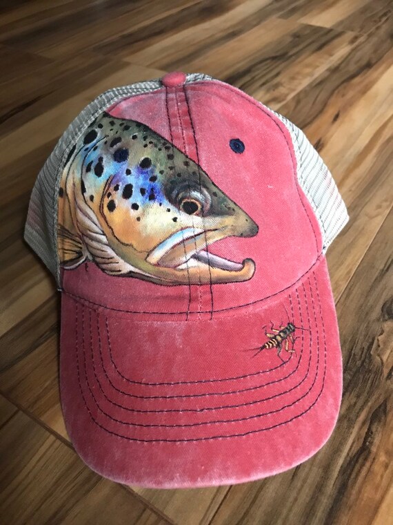 trout baseball hat