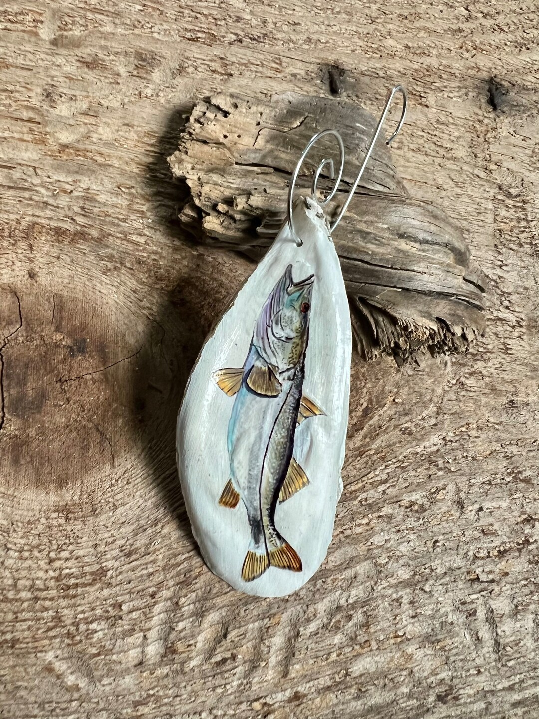 Snook Ornament, Snook Fishing, Snook Fish Ornament, Fish Ornament, Fly