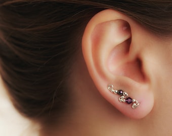 Ear Wings Amethyst