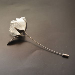 Eco friendly Brooch clear bloom image 1