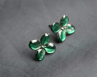 Eco friendly earrings Cloverleaf