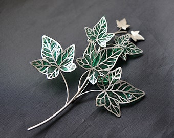 Broche ecológico Ivy