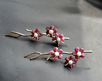 Eco friendly earrings Sakura