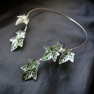 Eco friendly Ivy necklace