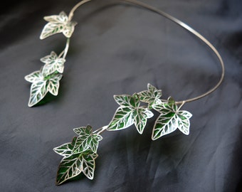 Eco friendly Ivy necklace