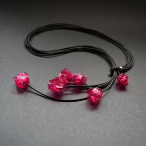 Eco friendly Flower necklace