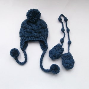 baby boy winter hat and gloves