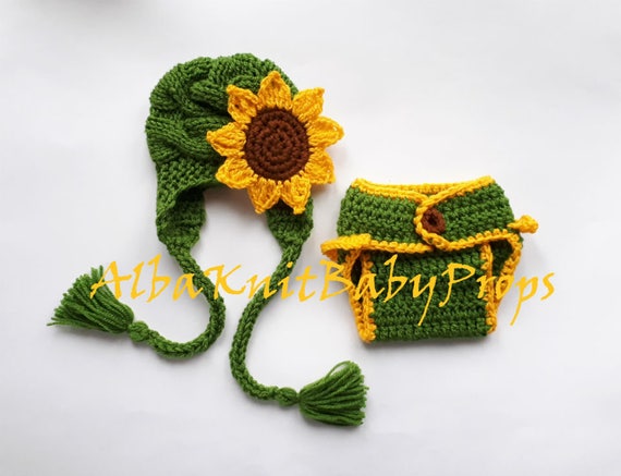 newborn sunflower outfit