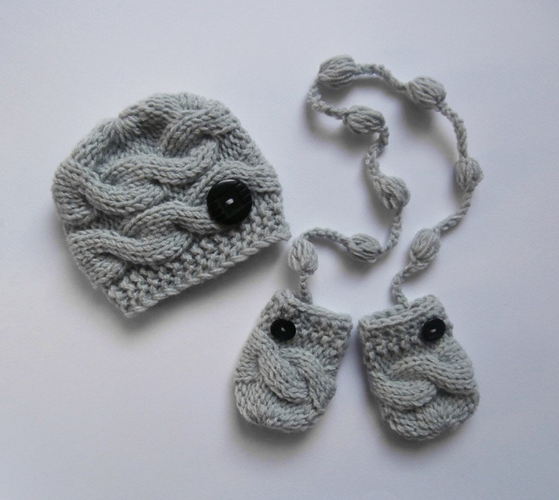 Baby Boy Hat and Mittens_Toddler Winter Hat and Mittens_Baby Etsy