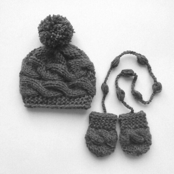 Baby Boy Knit Hat Etsy