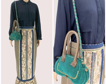 Great Deal - A set of maxi skirt, blouse and beautiful  purse