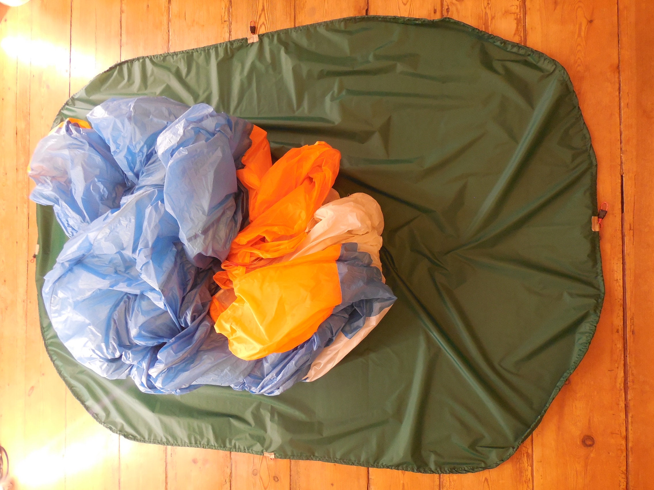 Pack Fix In 8sec WARZOG - Sac Ultra Léger Pour Parapente - Vert - Neuf