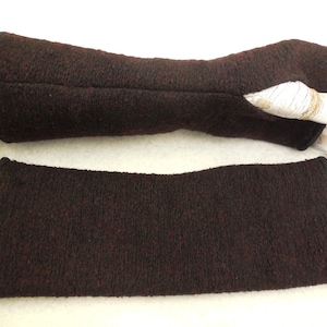 warm wool, gloves, arm warmers, finely and warmly, soft warm boiled wool walk gloves new wool Arm sleeves stretchy, black, the popular gift