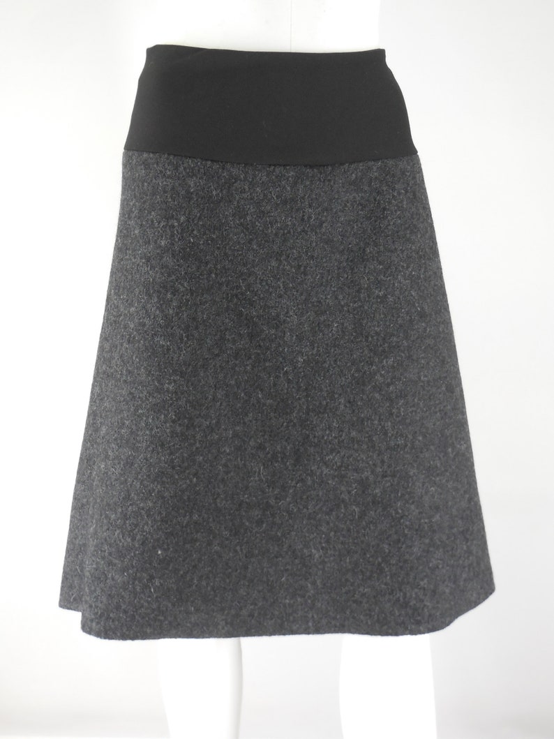 Italy quality wool, warm skirt in A shape, boiled wool happy fitting soft windproof with double belt the popular gift, last offer 60