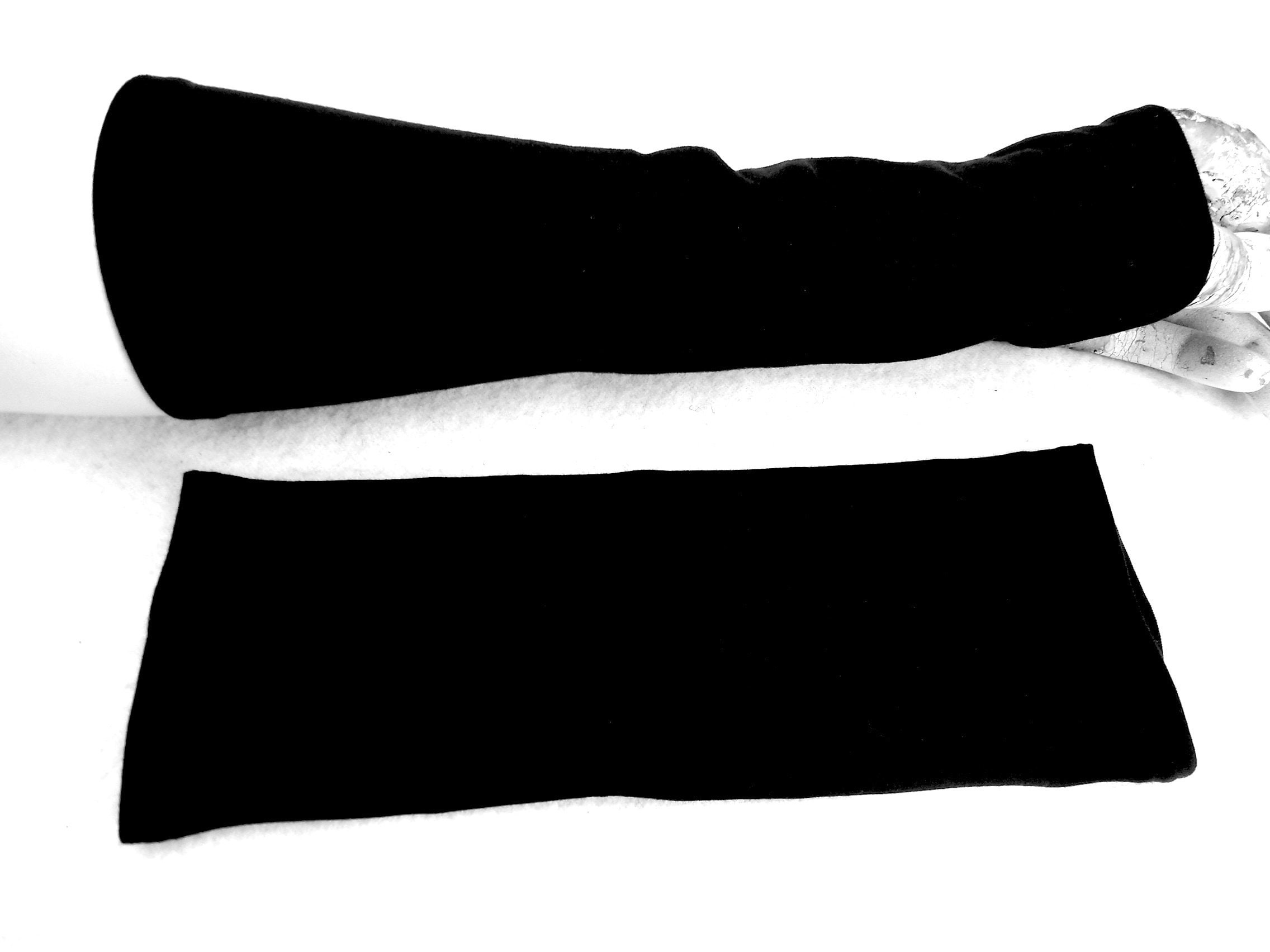 Audrey Hepburn, B weich warme Baumwolle Jersey Armstulpen, Pulswärmer, ideal zu Kleidern, unter oder über einen Pulli behaglich, Geschenk
