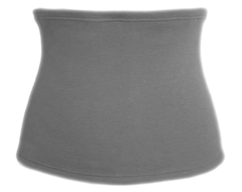 Belly warmer wellness cotton fleece, kidney area warmer, cacheurs to turn, feminine style, figure enhancing, very fitting stretchy