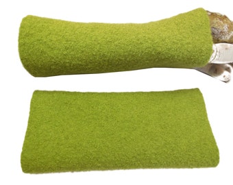 Pontresina 20 wool arm warmers gloves softly wrist, Tyrolean cooked wool very expensive fabric, the popular gift