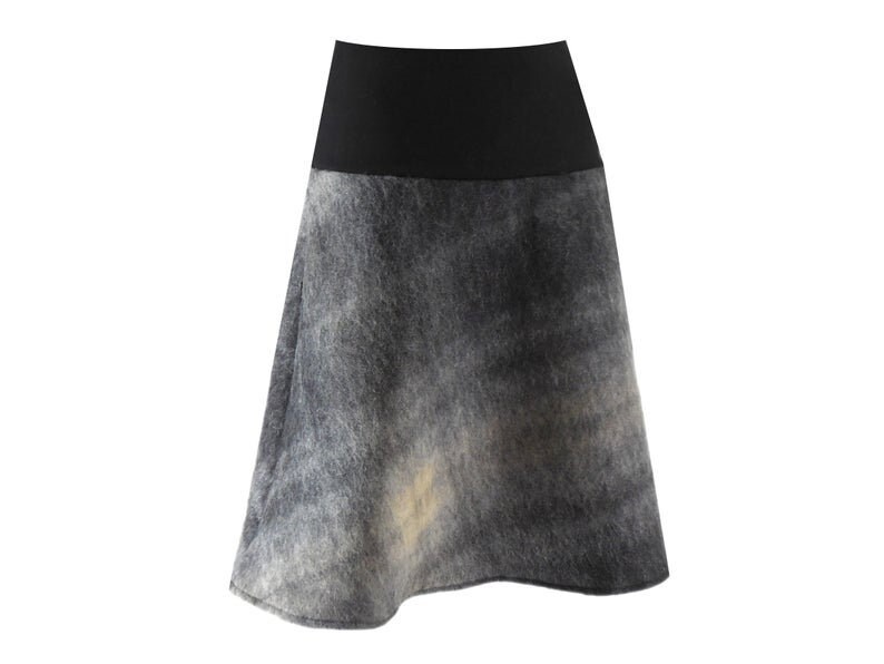 Chic knittted wool happy valuable hip skirt a form soft dirt-repellent  The cut adapts wonderfully to the Body shape warm Durable