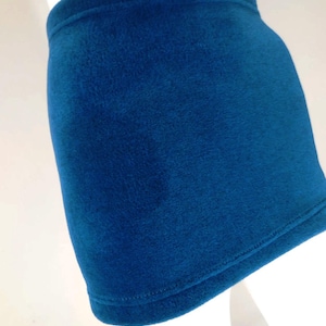 Vientre de algodón polar, calentador de la zona de los riñones, cachorros para girar, estilo femenino, realzando la figura, muy ajustado