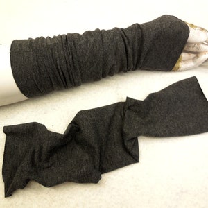 O Audrey Hepburn 42 Anthrazit finely soft jersey cuffs deep black, this model without waistband is nice and smooth, the popular gift