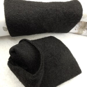 warme weiche Pulswärmer, robuste weicher Strickwolle, langlebige Armstulpen Handschuhe Wolle, zu Kleidern oder über einen Pulli Geschenk Bild 8