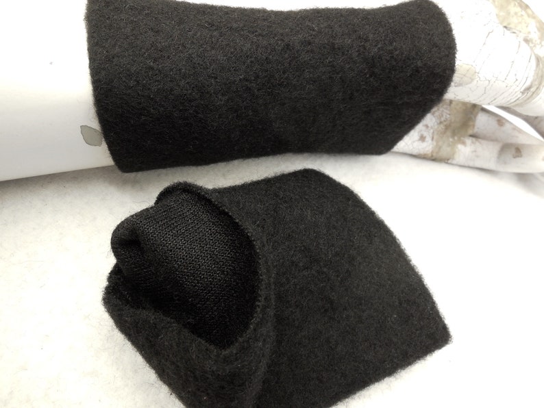 warme weiche Pulswärmer, robuste weicher Strickwolle, langlebige Armstulpen Handschuhe Wolle, zu Kleidern oder über einen Pulli Geschenk Bild 8