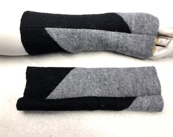These chic wool arm warmers are open gloves slightly fitted form, fit and stretchy, adaptation, tyrolean cooked wool, the popular gift