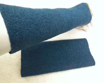 Valencia, wool, gloves, wool arm warmers softly wrist, Tyrolean cooked wool very expensive fabric