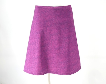 Jersey skirt in form A, wonderfully comfortable, the cut adapts wonderfully to the body shape and falls particularly nicely, gift