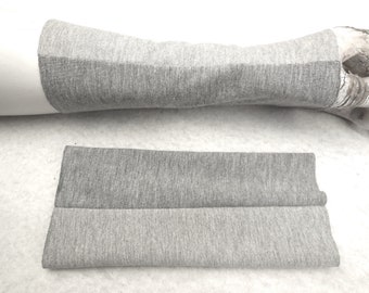 Schöne, weiche Pulswärmer grau ideal zu kurzärmligen Kleidern und Shirts oder zum drunterziehen, geht auch über einen dünnen Pullo, Geschenk