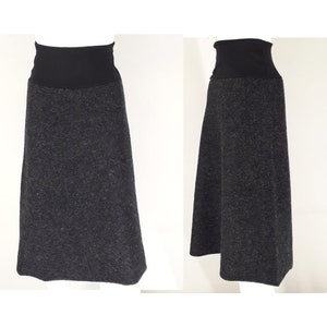 Italy quality wool, warm skirt in A shape, boiled wool happy fitting soft windproof with double belt the popular gift, last offer