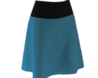 Chic, valuable hip skirt a form soft, Cooked wool, happy, warm, Durable, dirt-repellent  The cut adapts wonderfully to the Body shape